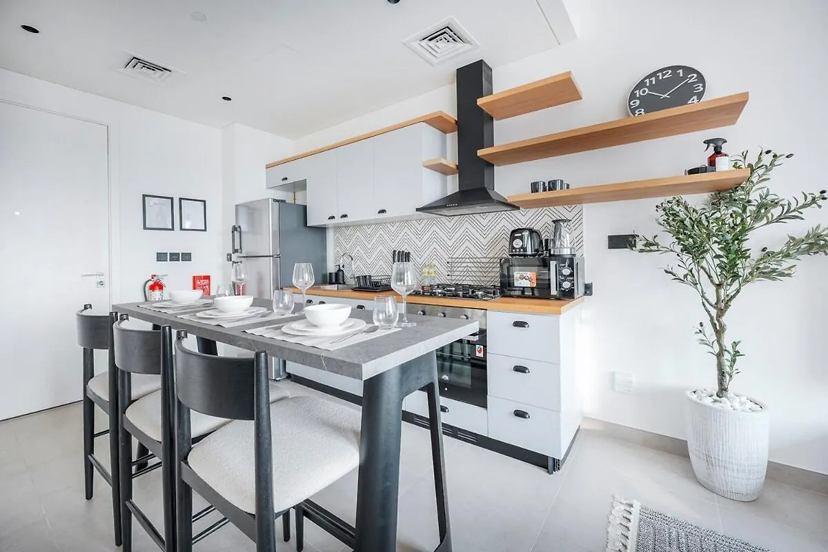 Soothing Studio Apartment In Collective Tower At Dubai Hills United Arab Emirates