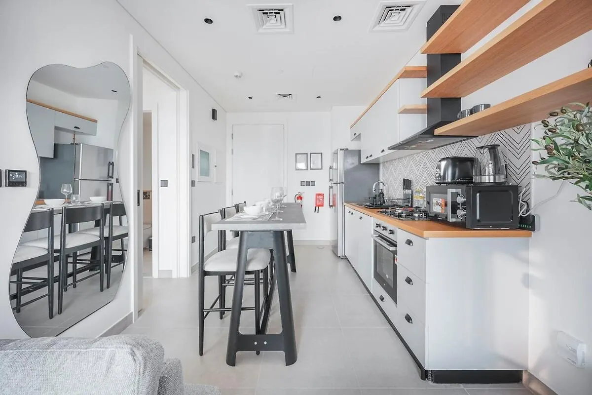 Soothing Studio Apartment In Collective Tower At Dubai Hills