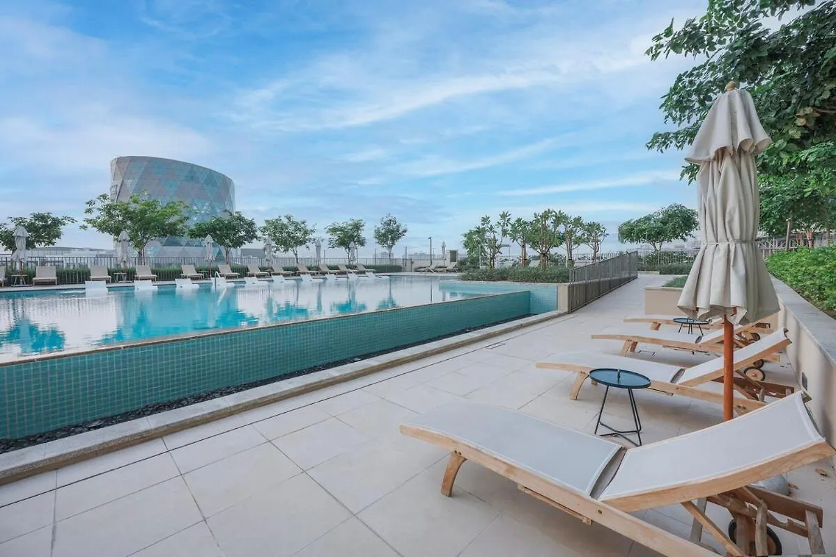 Soothing Studio Apartment In Collective Tower At Dubai Hills