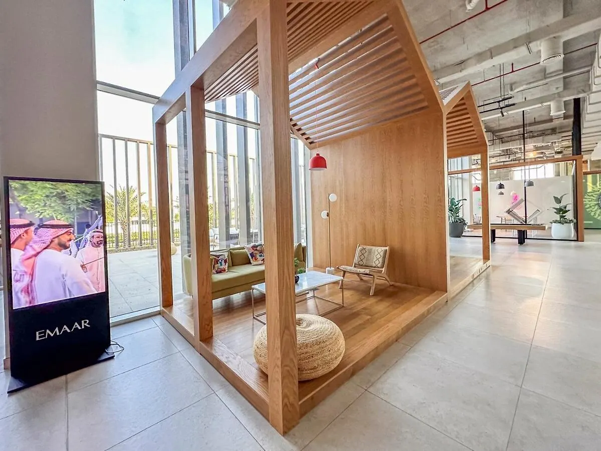 Soothing Studio Apartment In Collective Tower At Dubai Hills 0*,